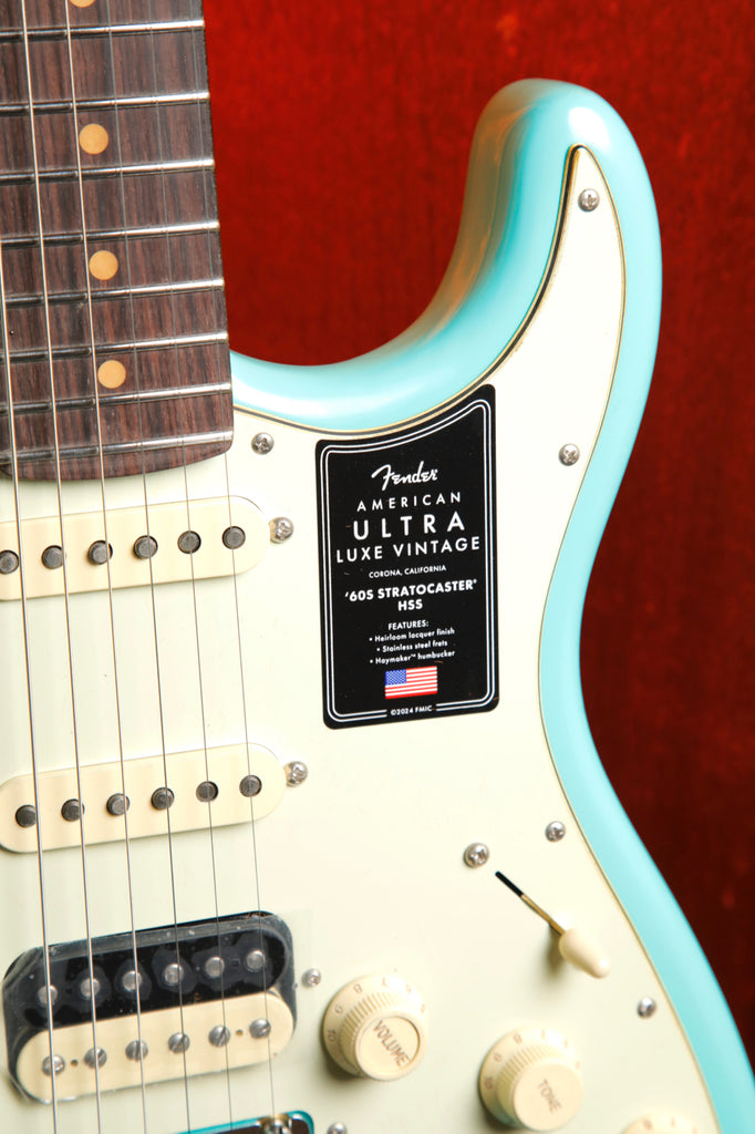 Fender American Ultra Luxe Vintage '60s Stratocaster HSS Sea Foam Green