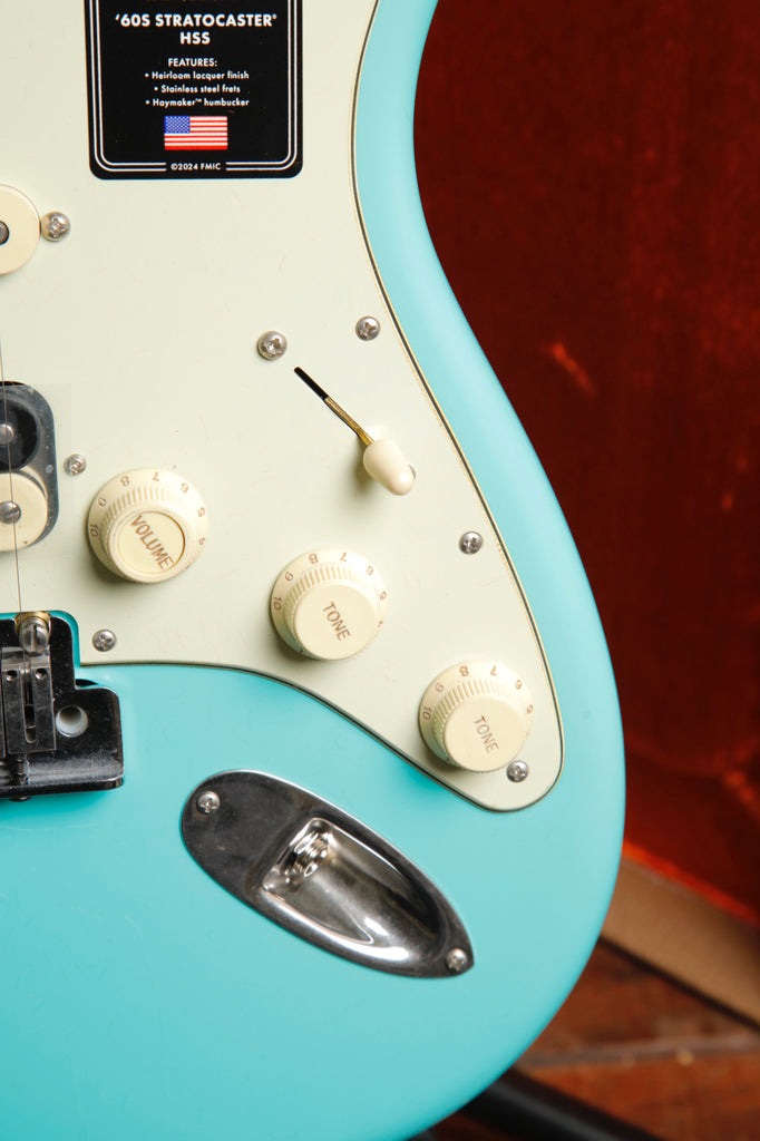 Fender American Ultra Luxe Vintage '60s Stratocaster HSS Sea Foam Green