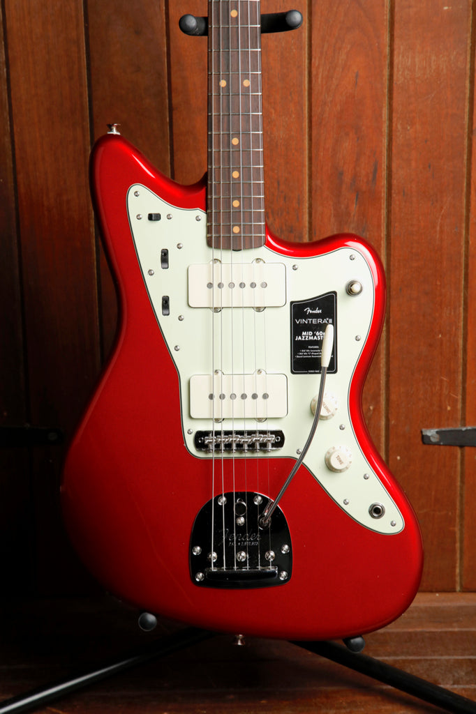 Fender Vintera III Mid '60s Jazzmaster Candy Apple Red Electric Guitar