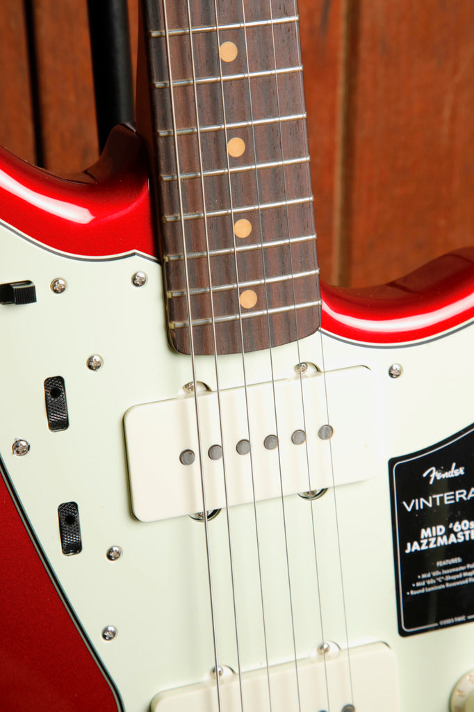 Fender Vintera III Mid '60s Jazzmaster Candy Apple Red Electric Guitar