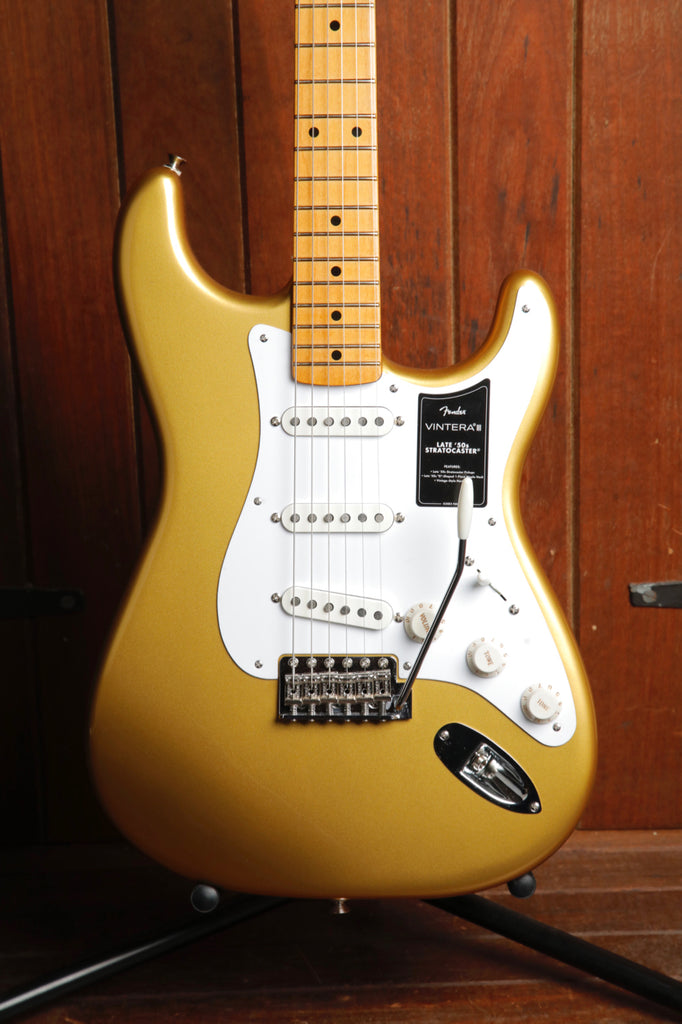 Fender Vintera III Late '50s Stratocaster Aztec Gold Electric Guitar