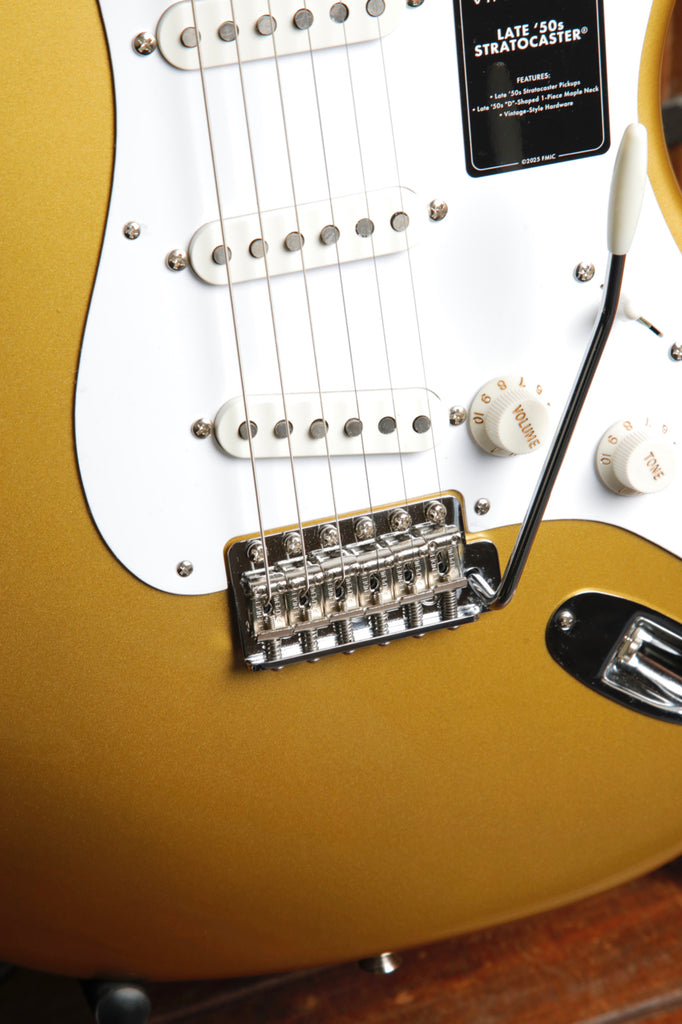 Fender Vintera III Late '50s Stratocaster Aztec Gold Electric Guitar