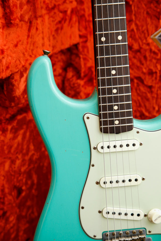 Fender Custom Shop Ltd '62/63 Stratocaster Sea Foam Green Journeyman Electric Guitar Pre-Owned