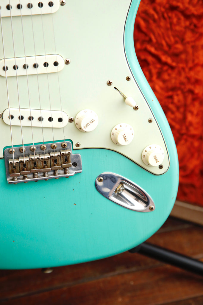 Fender Custom Shop Ltd '62/63 Stratocaster Sea Foam Green Journeyman Electric Guitar Pre-Owned