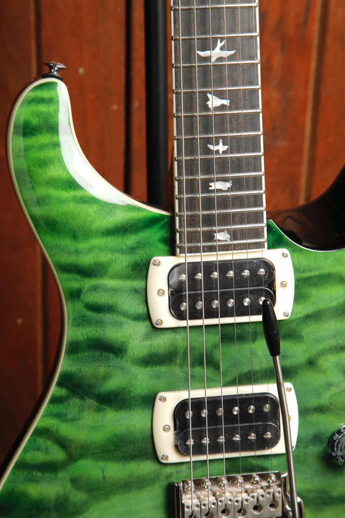 Paul Reed Smith PRS SE Custom 24 Quilt Teal Black Electric Guitar