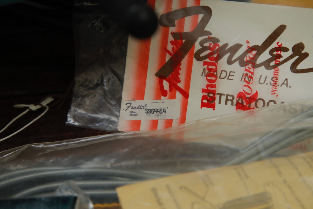 Fender International Series Stratocaster Maui Blue 1981 Vintage Guitar Pre-Owned