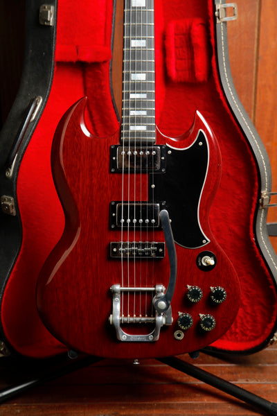 Gibson SG Standard w/ Bigsby Vintage 1973 Cherry Electric Guitar Pre-Owned