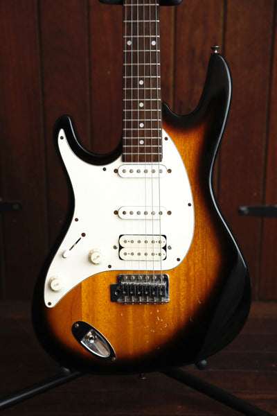 Samick SA-31 Left Handed S-Style Sunburst Guitar Pre-Owned