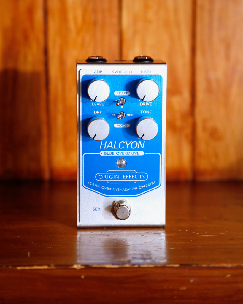 Origin Effects Halcyon Blue Overdrive Pedal