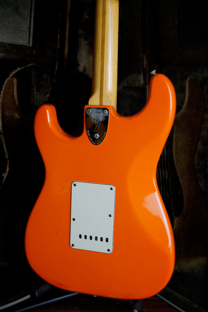 Fender International Series Stratocaster Capri Orange 1981 Vintage Guitar Pre-Owned