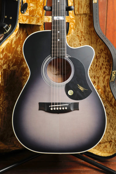 Maton EBG808C Nashville Ghost Black Acoustic-Electric Guitar
