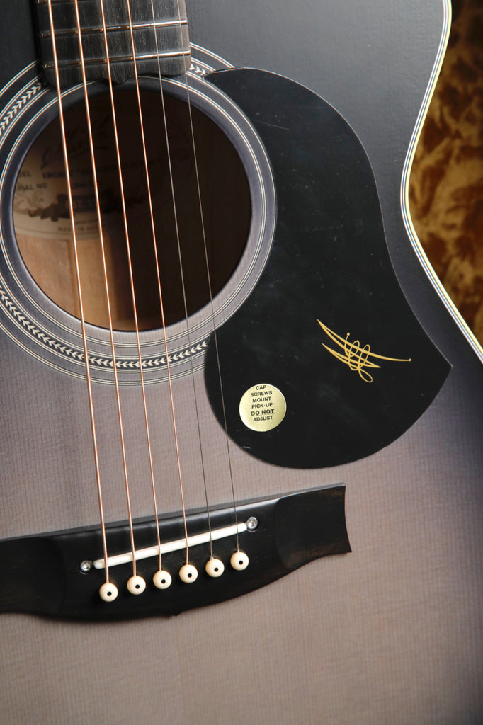 Maton EBG808C Nashville Ghost Black Acoustic-Electric Guitar