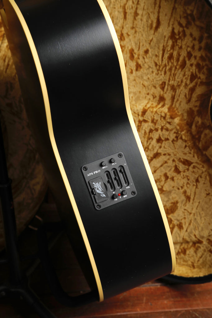 Maton EBG808C Nashville Ghost Black Acoustic-Electric Guitar