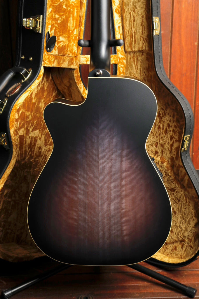 Maton EBG808C Nashville Ghost Black Acoustic-Electric Guitar