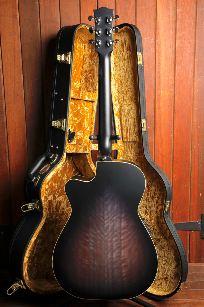Maton EBG808C Nashville Ghost Black Acoustic-Electric Guitar