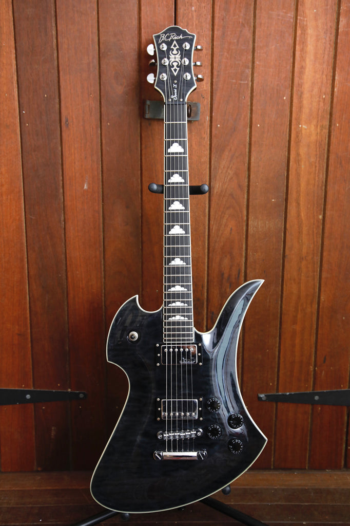 B.C. Rich Mockingbird Special X Ghost Black Electric Guitar Pre-Owned