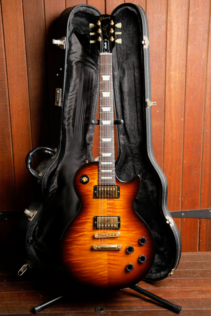 Gibson Les Paul Studio Plus Desert Burst Electric Guitar 2005 Pre-Owned