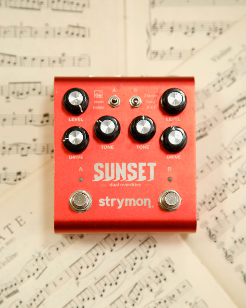 Strymon Sunset Dual Overdrive Boost Pedal Pre-Owned