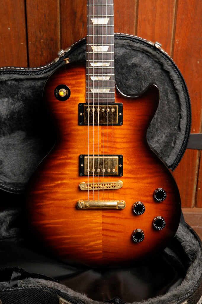 Gibson Les Paul Studio Plus Desert Burst Electric Guitar 2005 Pre-Owned