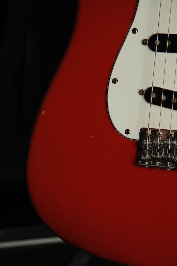 Fender International Series Stratocaster Morocco Red 1981 Vintage Guitar Pre-Owned