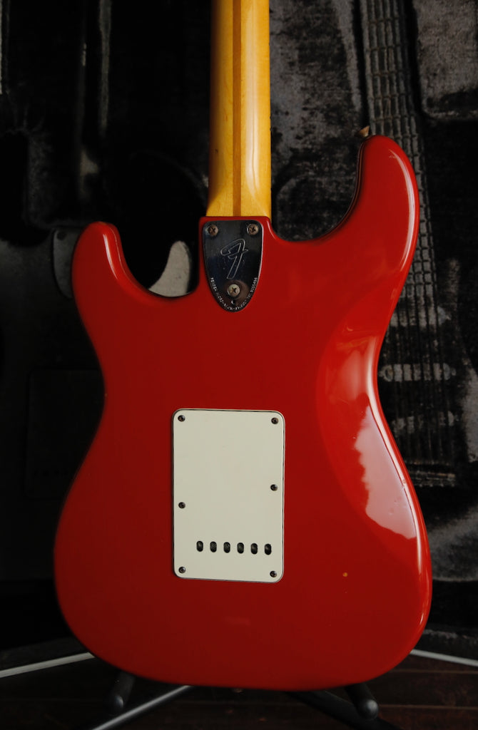 Fender International Series Stratocaster Morocco Red 1981 Vintage Guitar Pre-Owned