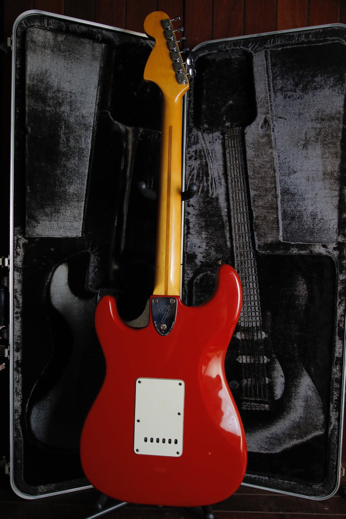 Fender International Series Stratocaster Morocco Red 1981 Vintage Guitar Pre-Owned