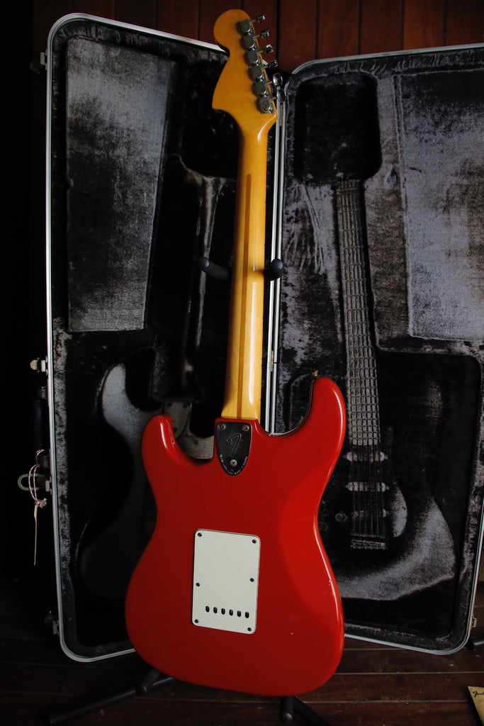 Fender International Series Stratocaster Morocco Red 1981 Vintage Guitar Pre-Owned