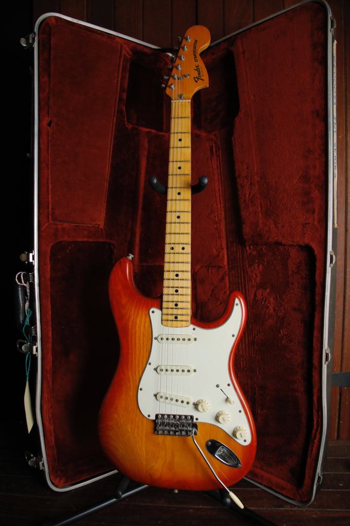 Fender International Series Stratocaster Sienna Sunburst 1981 Vintage Guitar Pre-Owned