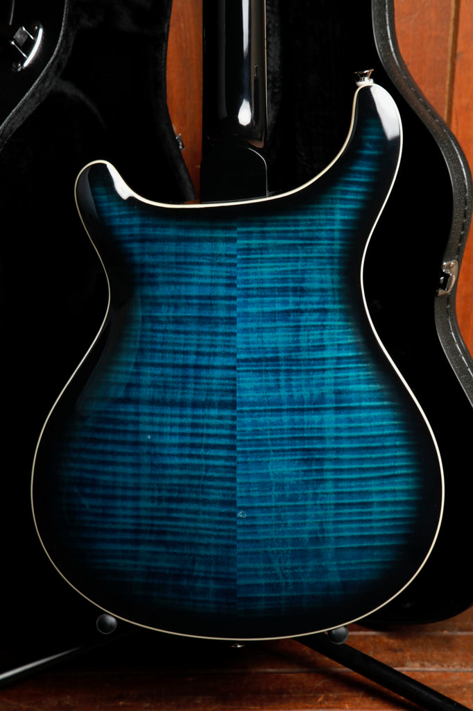 PRS Paul Reed Smith SE Hollowbody II Piezo Peacock Blue Electric Guitar Pre-Owned