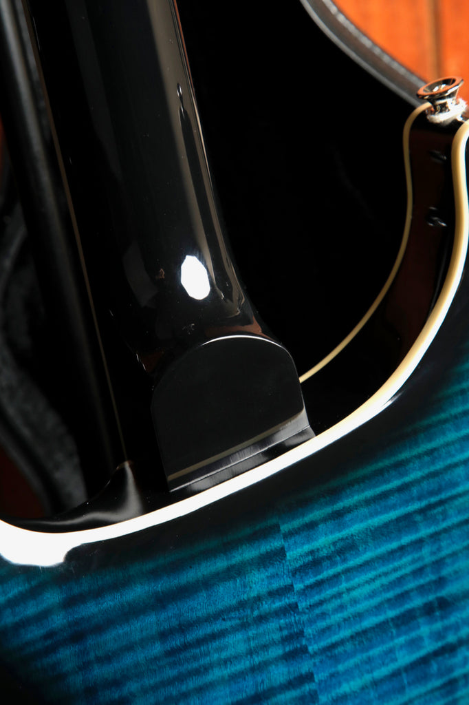 PRS Paul Reed Smith SE Hollowbody II Piezo Peacock Blue Electric Guitar Pre-Owned