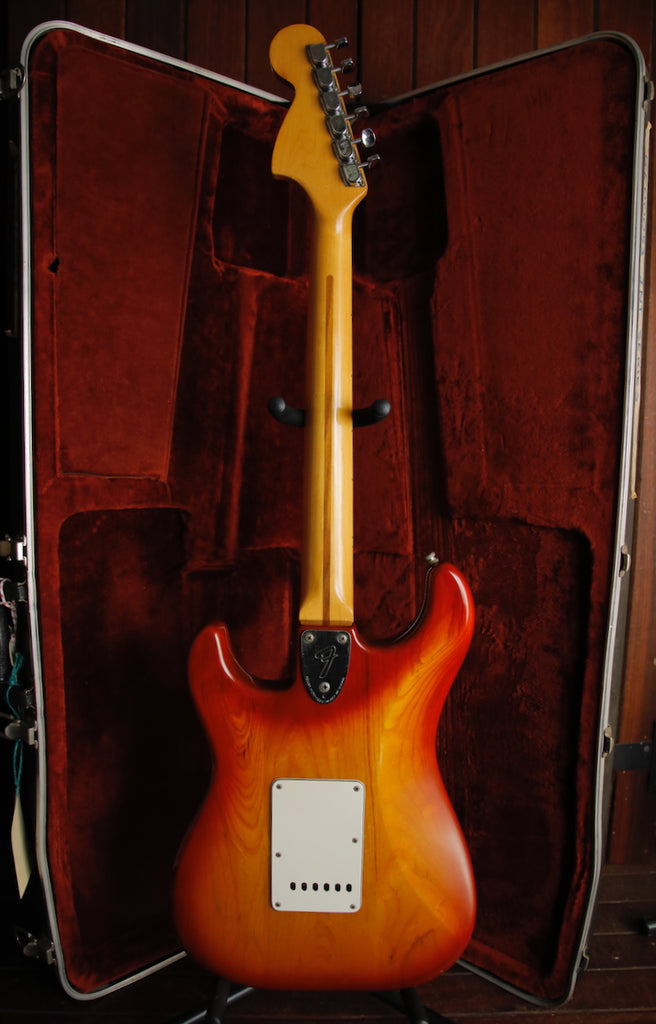 Fender International Series Stratocaster Sienna Sunburst 1981 Vintage Guitar Pre-Owned