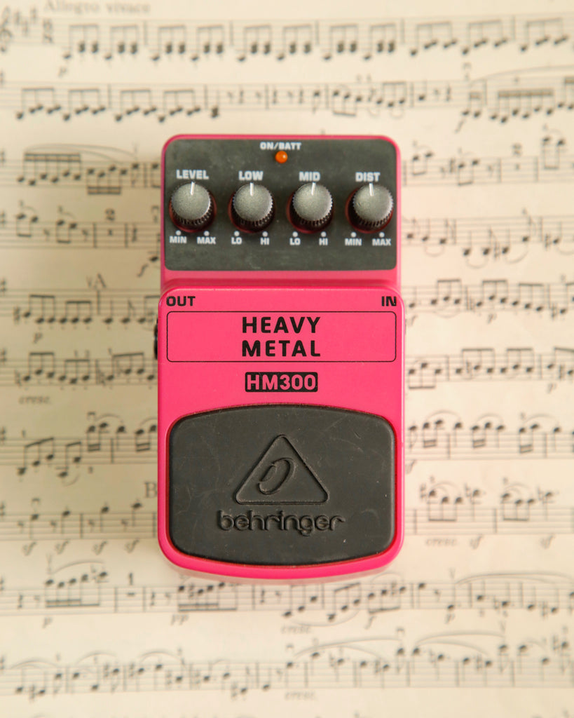 Behringer HM300 Heavy Metal Distortion Pedal Pre-Owned