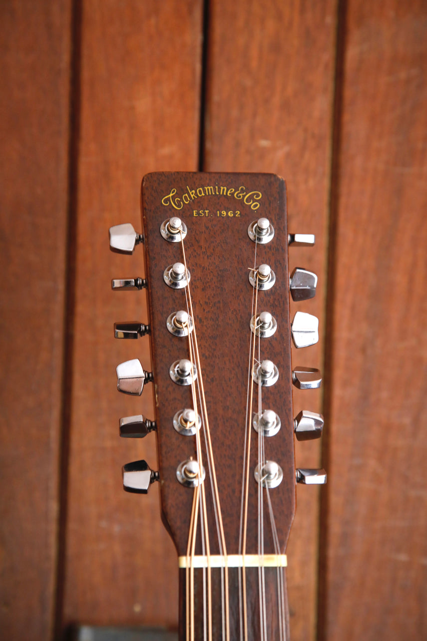Takamine F385 12String Dreadnought Acoustic Guitar 1982 Made in Japa