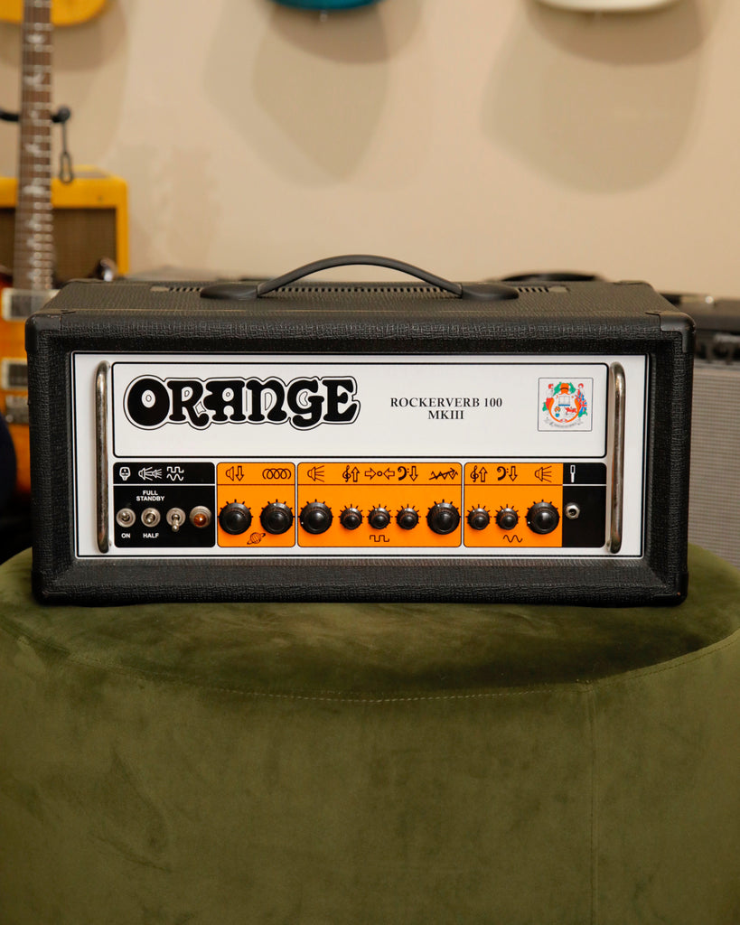 Orange Rockerverb 100 MKIII 100-Watt Valve Amplifier Head Black Pre-Owned
