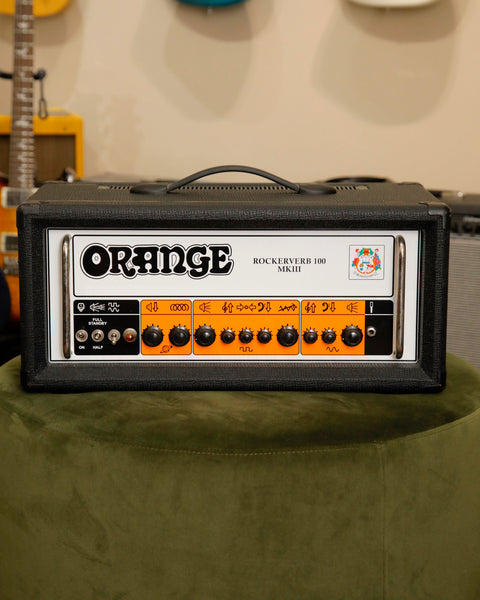 Orange Rockerverb 100 MKIII 100-Watt Valve Amplifier Head Black Pre-Owned