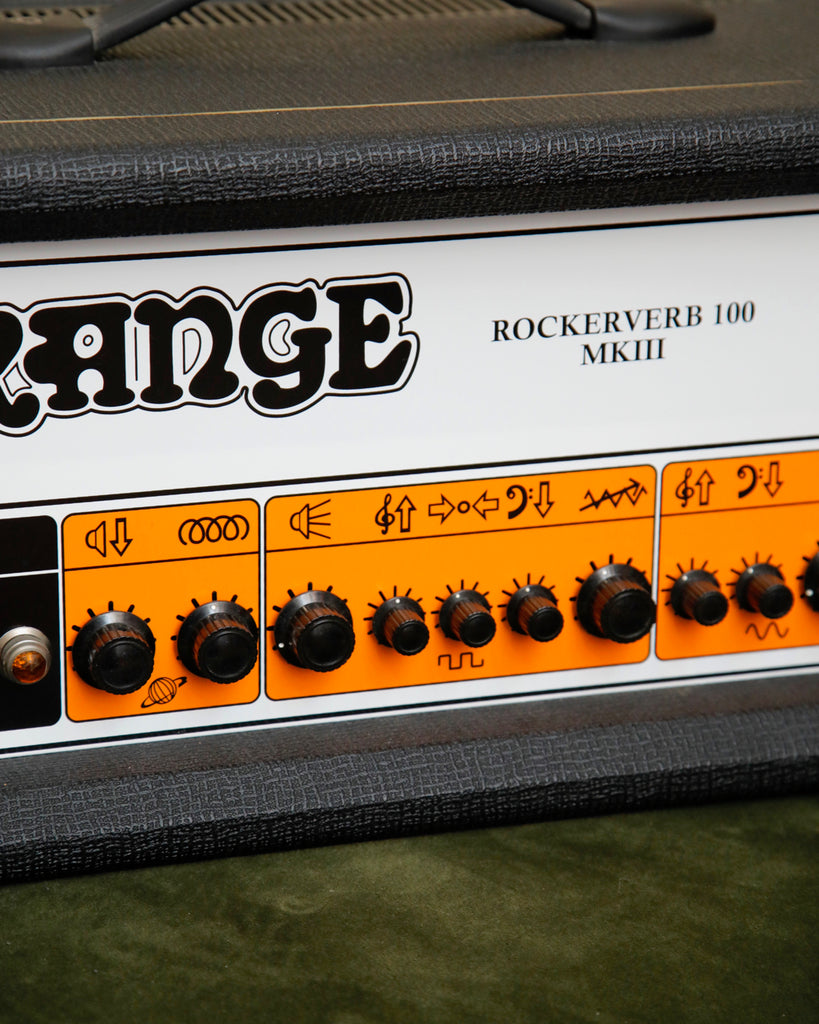 Orange Rockerverb 100 MKIII 100-Watt Valve Amplifier Head Black Pre-Owned