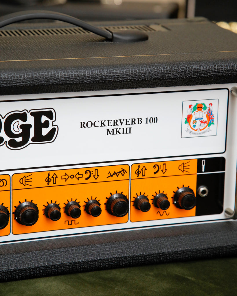 Orange Rockerverb 100 MKIII 100-Watt Valve Amplifier Head Black Pre-Owned