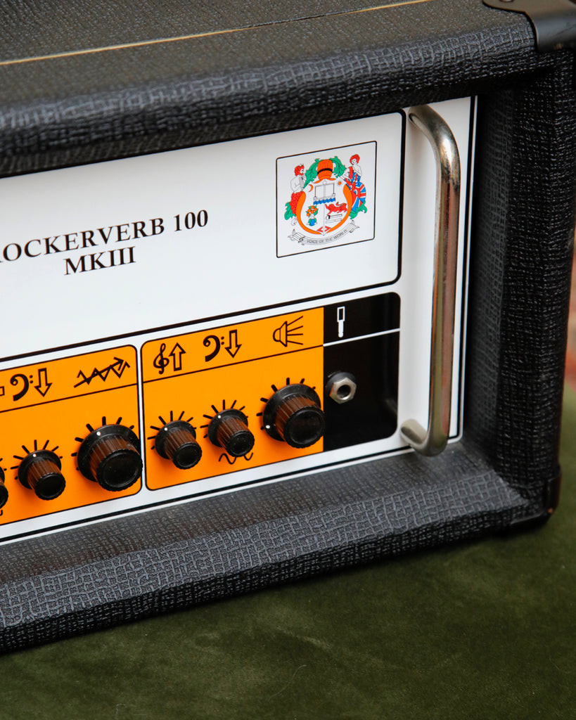 Orange Rockerverb 100 MKIII 100-Watt Valve Amplifier Head Black Pre-Owned