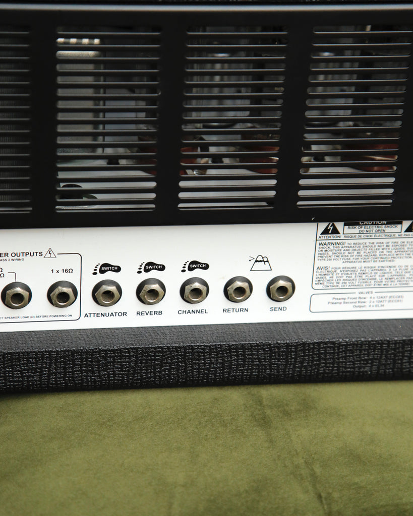 Orange Rockerverb 100 MKIII 100-Watt Valve Amplifier Head Black Pre-Owned