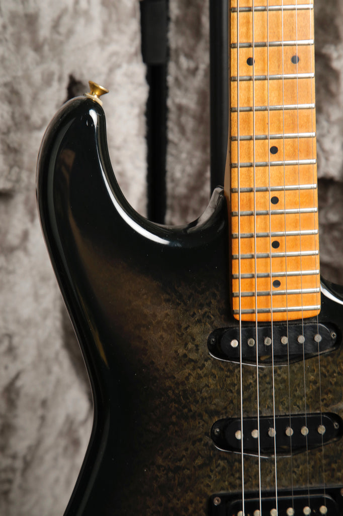 Fender Contemporary Series Stratocaster Deluxe HSS 1987 Transparent Black Burst Pre-Owned