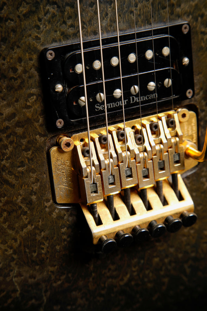 Fender Contemporary Series Stratocaster Deluxe HSS 1987 Transparent Black Burst Pre-Owned