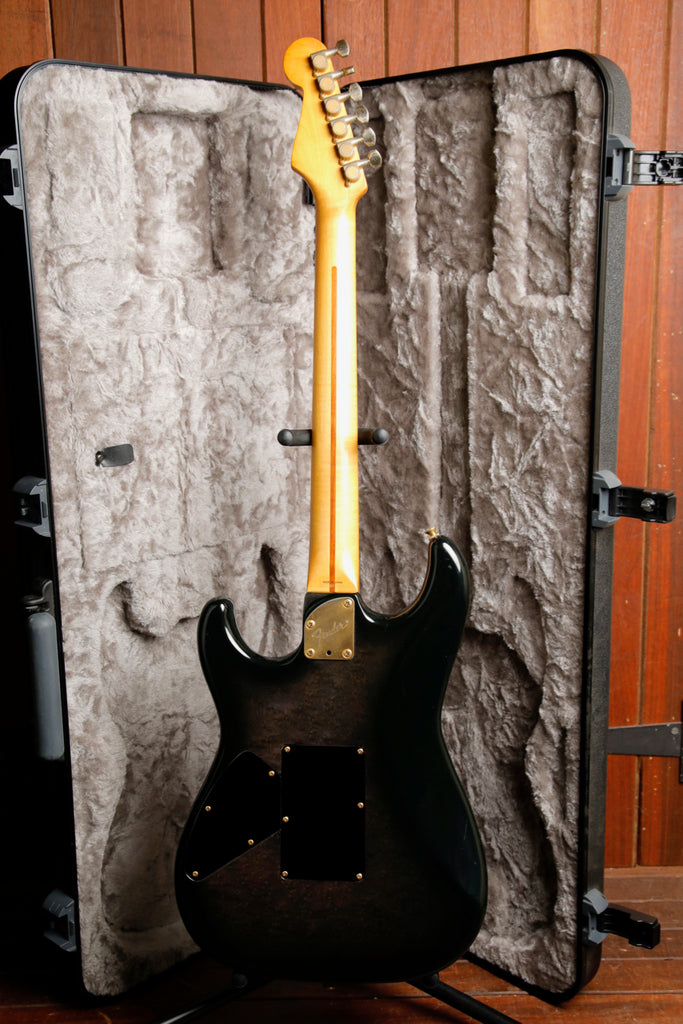 Fender Contemporary Series Stratocaster Deluxe HSS 1987 Transparent Black Burst Pre-Owned