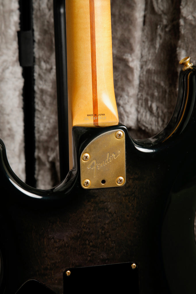 Fender Contemporary Series Stratocaster Deluxe HSS 1987 Transparent Black Burst Pre-Owned