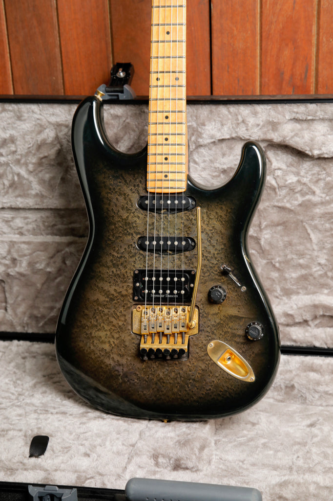 Fender Contemporary Series Stratocaster Deluxe HSS 1987 Transparent Black Burst Pre-Owned