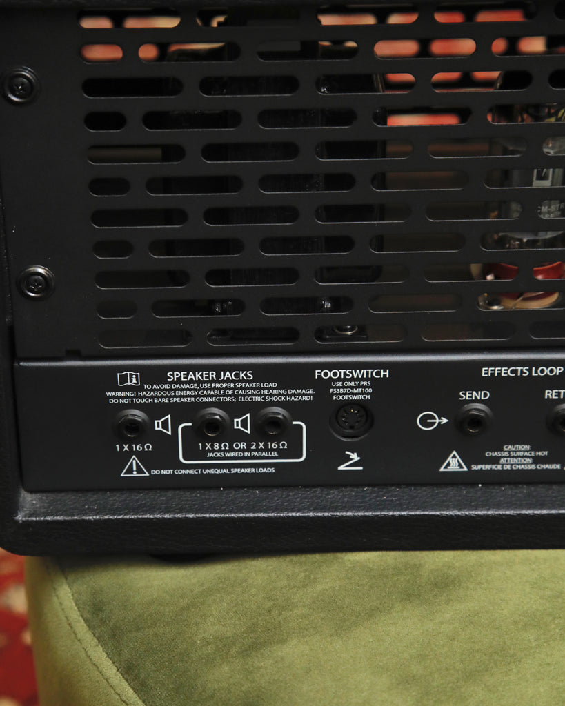 PRS MT 100 Mark Tremonti Signature 100-Watt Valve Amplifier Head Pre-Owned