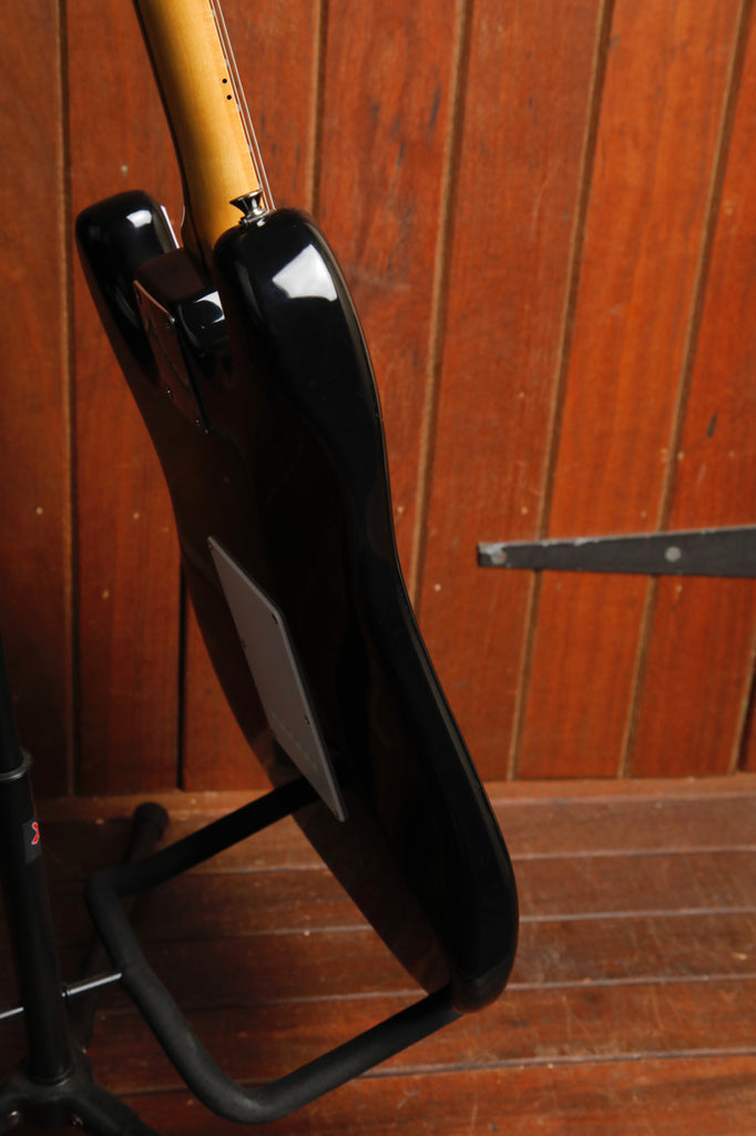 SX Vintage Style Electric Guitar Maple Black with Bag