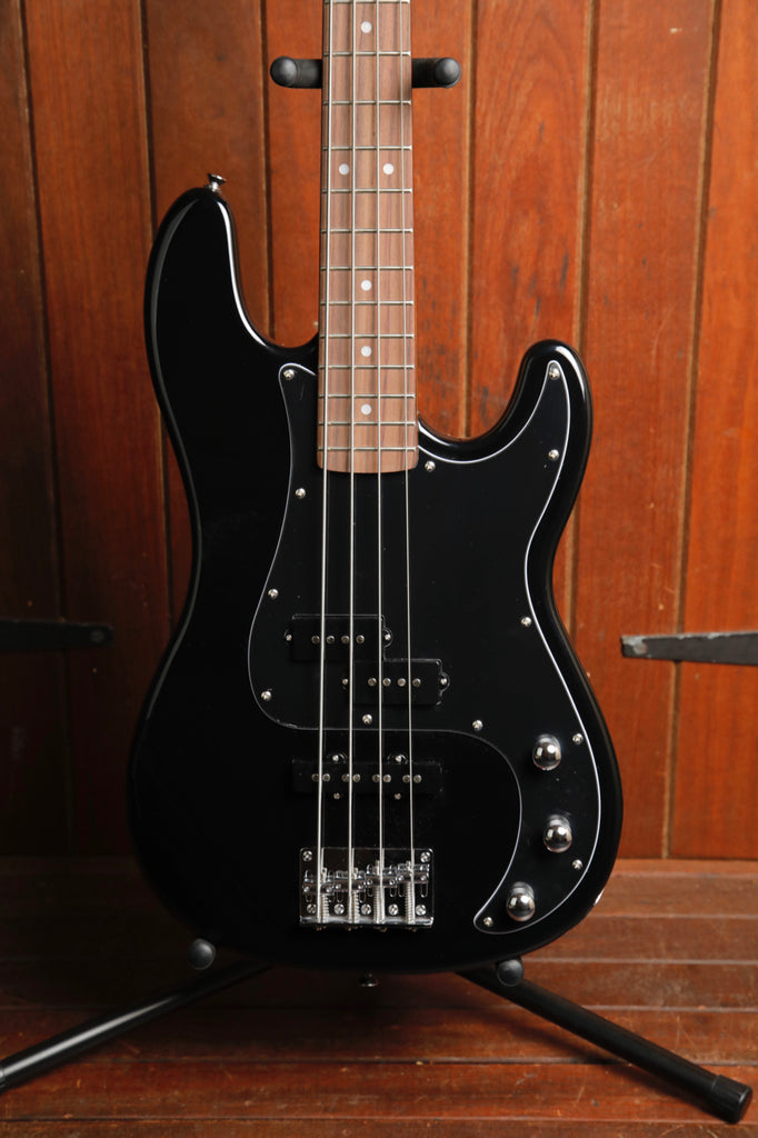 SX Vintage Style PB Bass Solidbody Electric Bass Guitar Black