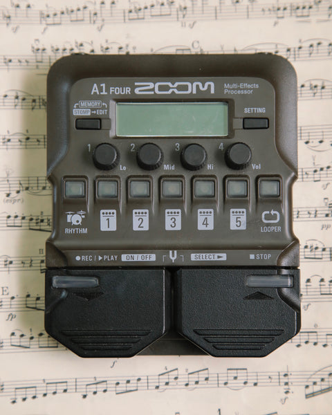 Zoom A1 Four Multi Effects Pedal Pre-Owned