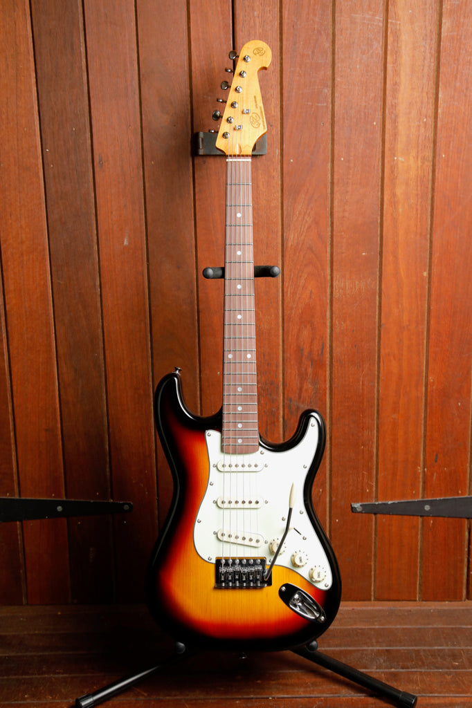 SX Mini 3/4 Vintage Style Electric Guitar Sunburst