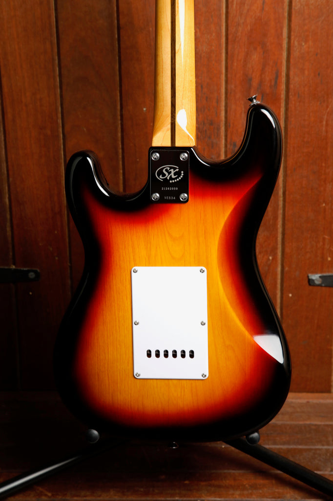 SX Mini 3/4 Vintage Style Electric Guitar Sunburst